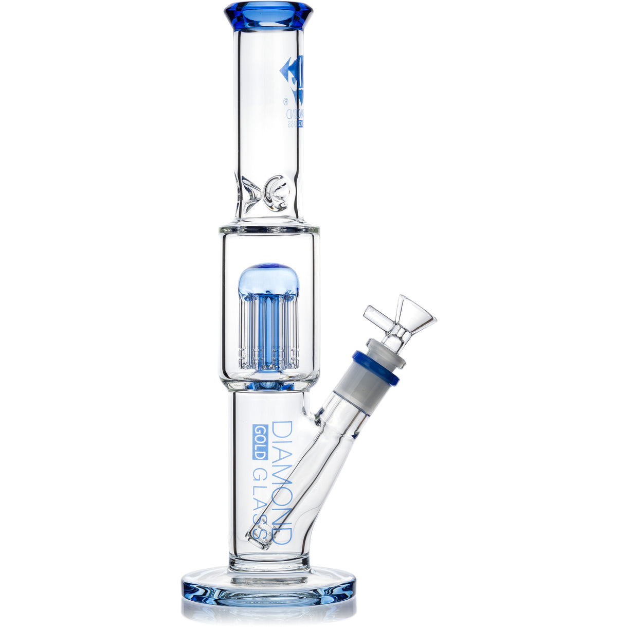 *12" Bong, by Diamond Glass - Bat Kountry